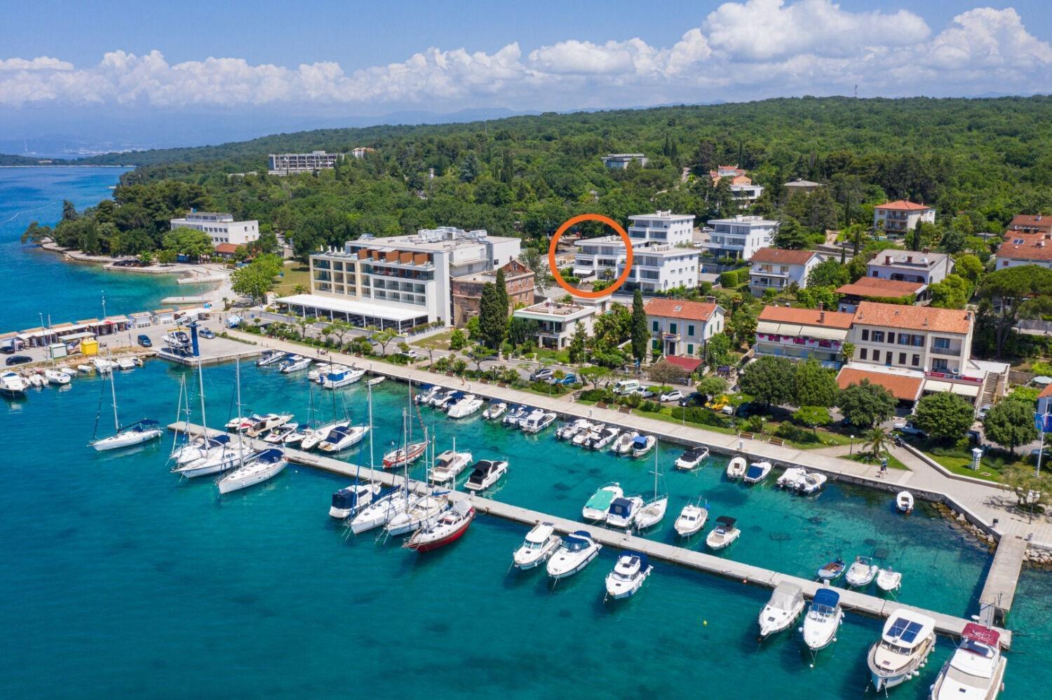 Apartments Marina Malinska Exterior foto